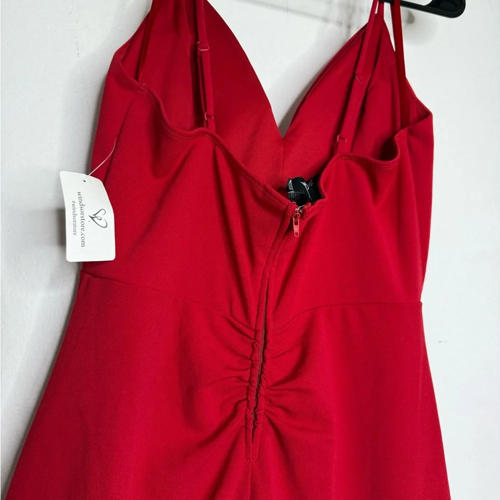 Windsor Striking Red Maxi Dress - Picture 7 of 8